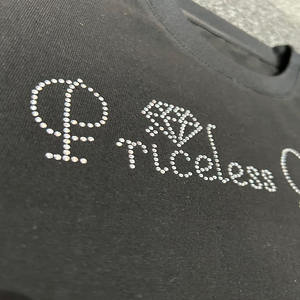 เสื้อครอปท็อปผู้หญิงประดับเพชร งานปักคุณภาพสูง ผ้าฝ้ายเนื้อนุ่มทรงหลวม - Product Image 4