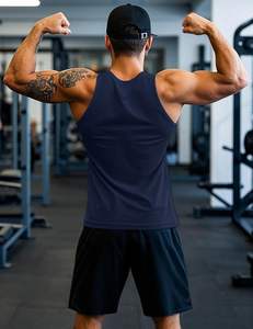 Débardeur Homme Heritage en Maille Respirante – Doux, Léger, Toucher Frais, Confort Quotidien, Coupe Moderne - Product Image 3