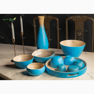 Bols en bambou durables fabriqués à la main du Vietnam Élégant et écologique - Product Image 5