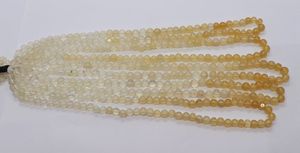 Cuentas Redondas Lisas de Ónix Amarillo Natural AAA de 5-5.5MM, Cuentas Redondas de Ónix Amarillo Natural de 13 Pulgadas para Fabricación de Joyería al por Mayor - Product Image 2