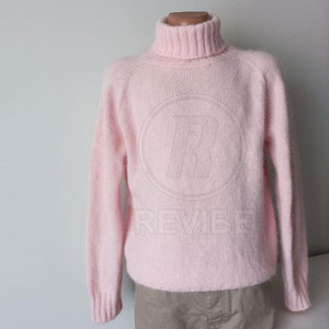 Suéter Casual de Invierno Tejido, Estilo Moderno, Transpirable, Suave al Tacto, 100% Algodón/Lana, Logotipo Frontal, Uso Diario, Cómodo - Product Image 5