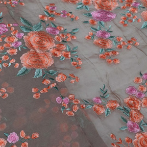 Malty embroidery fabric wholesale embroidery fabric lace fabric sequin fabric garment fabric apparel fabric global export supply - Product Image 4