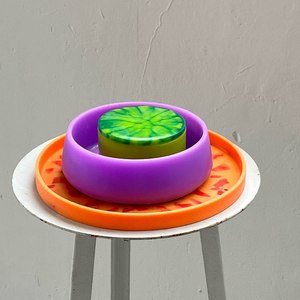 Bol de service en résine style européen, moderne et durable, vaisselle de fête, vaisselle de table, finition miroir, décoration intérieure, bol à fruits et snacks - Product Image 5