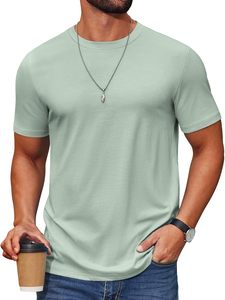 T-shirt en coton de haute qualité pour homme, doux, respirant, écologique, jersey tricoté 220g, vêtements décontractés, vente en gros, vêtements personnalisés - Product Image 1