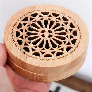 Quemador de Incienso Indio Religioso de Madera, Diseño Clásico, Ecológico, Duradero, Tallado, para Aromaterapia - Product Image 1