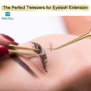 Thickened Stainless Steel Grafted Tweezers, Pointed Tip Plucking Eyebrows, And Eyelashes Extension High-Precision Tweezers Set - Product Image 5