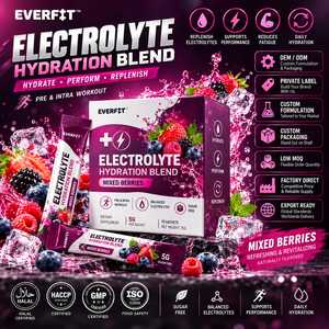 Elma Food Electrolyte <b>Powder</b> 1KG Zero Sugar Added 50 Servings Hydration Mineral Replenishment Formula GMO Free Adult Muscle <b>Whey</b> - Product Image 1
