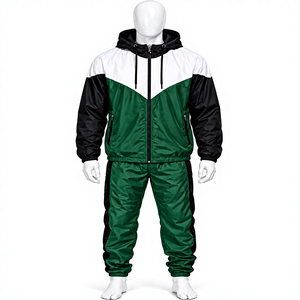 Vente en gros usine – Survêtement coupe-vent unisexe pour activités de plein air, cyclisme et course à pied – Service OEM personnalisé – Streetwear uni - Product Image 1