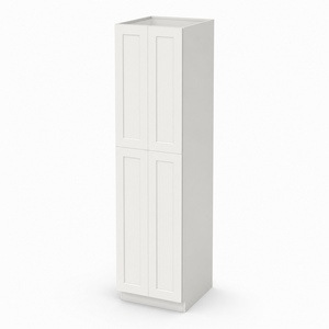Armoire de rangement haute de 24 pouces, style Shaker blanc de 96 pouces de haut et de 27 pouces de profondeur, RTA, vente en gros directe usine Vietnam - Product Image 2