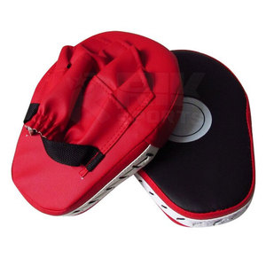 แผ่นโฟกัสหนัง PU แบบโค้งสั่งทำพิเศษ ทนทาน สำหรับฝึกซ้อมชกมวย - Product Image 4