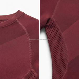 Performance <b>Women</b> Compression Shirt Athletic <b>Long</b> Sleeve Workout <b>Top</b> Quick Dry Running Fitness Base Layer OEM ODM Factory - Product Image 4
