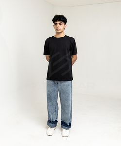 Mens Womens 100% Cotton Premium TShirt Durable <b>Skin</b> Friendly Customizable Microfiber Loose Fit <b>Short</b> Sleeve Solid Pattern NAS - Product Image 1