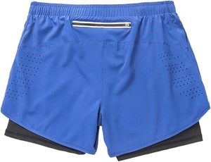 Pantalones Cortos Deportivos para Hombre con Logotipo Personalizado, Doble Capa, Cintura Media, Cierre con Cordón, Bolsillos, para Entrenamiento, Gimnasio, Correr - Product Image 1