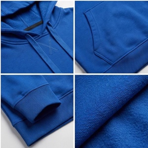 Sweat-shirt à capuche bleu pour homme North Approach, coupe classique, en polaire, décontracté, avec poche avant, pour l'automne - Product Image 4