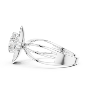 Anillo de Diamante Moissanita de Plata 925 para Pedidos al por Mayor - Product Image 2