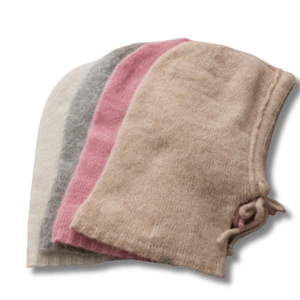 Gorro Balaclava Aislante de Acrílico con Diseño Coreano, Tejido, Ajustable, con Cuello Cruzado Integrado, Unisex, para Otoño e Invierno - Product Image 2