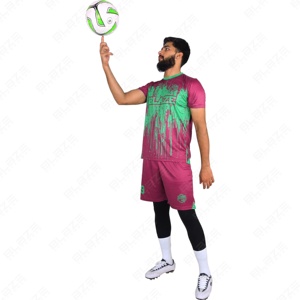 Uniforme de fútbol personalizado unisex, conjunto de camisetas de fútbol al por mayor de fábrica, uniforme de calidad superior para jugadores masculinos y femeninos - Product Image 6