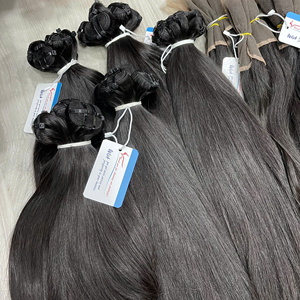 Extensions de cheveux naturels vietnamiens lisses, tissées à la machine, à pointes épaisses et pleines, couleurs naturelles, prix de gros - Meilleures ventes - Product Image 2