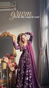 TENNECY Robe de mariée Lehenga la plus vendue avec Dupatta, tenue de mariage indienne, Choli à coupe évasée en soie Fendy lourde - Product Image 5