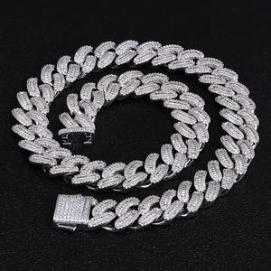Bracelet gourmette en moissanite pour homme, avec pierres, bijou de déclaration et design de mode de luxe, fournisseur indien - Grande Vente - Product Image 6