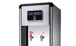 Dispensador de Agua Eléctrico Frío y Caliente de Acero Inoxidable con Grifos de Palanca para Uso en Exteriores, Marca «Taiwan Buder» - Product Image 3