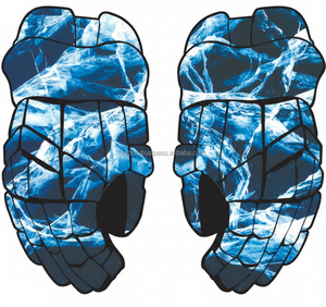 Gants de hockey sur glace en cuir sublimé ADDOS, nouveau design, avec logo personnalisé pour l'automne - Product Image 1