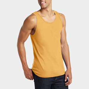 Camisetas sin Mangas Personalizadas a Precio Económico, Camisetas Deportivas Ajustadas al Cuerpo, Camisetas de Algodón 100% para Hombre, Camisetas de Alta Calidad - Product Image 3