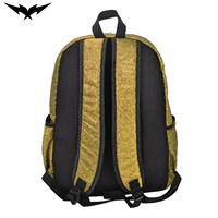 Sac à dos de cheerleading sportif léger et résistant à l'eau personnalisable avec fermeture éclair, sangle à chaîne, paillettes, strass, polyester/Cordura pour femmes