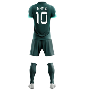 Hot Sale <b>Cheap</b> Adult Soccer Jersey Customizable Quick-Drying OEM Breathable Sports Wear Sublimated Soccer Uniforms for Men's - Product Image 2