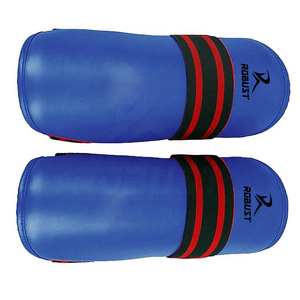 High Quality Leather Shin <b>Pads</b> for Taekwondo Training-Lightweight & Eco-Friendly Customizable Sizes & Colors - Product Image 2