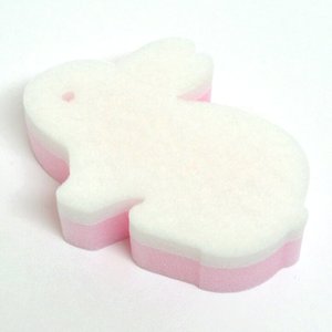Spugna da coniglietto in Nylon per prodotti da bagno per bambini - Product Image 1