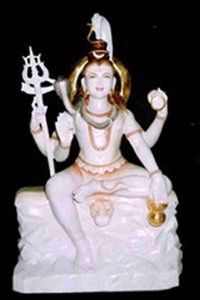 รูปปั้นหินอ่อน Mahadev Ji,ชั้นสูงจากเวียดนาม - Product Image 4