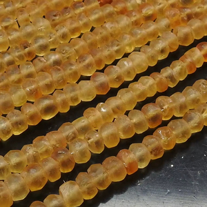 Perles en pierre naturelle citrine pour la fabrication de bijoux, forme ronde, lisses, mates, polies, fournitures pour grossistes - Product Image 3