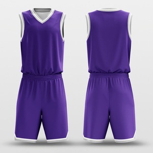 Uniforme de Baloncesto de Poliéster de Secado Rápido de Alta Calidad, Conjunto de Uniforme de Baloncesto Premium Personalizado con Logotipos Personalizados - Product Image 6