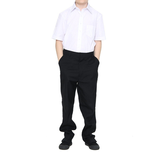 Ensemble uniforme scolaire pour filles : chemise, jupe plissée et nœud papillon – Vente en gros, export – Ensemble uniforme scolaire unisexe en coton (chemise et pantalon) - Product Image 1