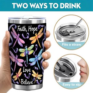 Gobelet isotherme en acier inoxydable 20 oz, personnalisable par sublimation, mug promotionnel - Product Image 5
