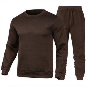 Conjunto de Sudadera y Pantalones Deportivos de Dos Piezas, Cuello Redondo, Manga Larga, Estilo Oversize, Personalizable y de Alta Calidad - Product Image 5