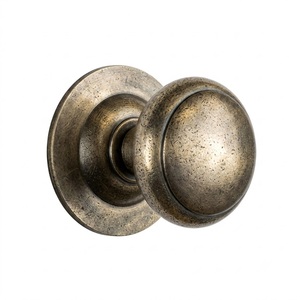 Boutons en fonte antique pour armoires et portes, poignées métalliques robustes de style vintage, quincaillerie industrielle rustique, fournitures en gros - Product Image 1