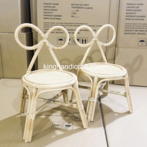 Sillas Infantiles de Ratán Natural Personalizadas para Alquiler en Fiestas, Decoración Boho para Bodas, Fabricante de Muebles al por Mayor - Product Image 6