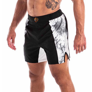 Men MMA Fight <b>Shorts</b> Front Lightweight Quick Dry Durable Polyester/Cotton Comfortable Flexible Training Martial Arts <b>Grappling</b> - Product Image 4