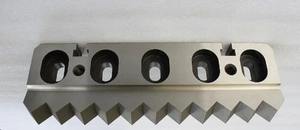 Puntas de Cuchilla Indexables de Cuatro Esquinas Mecanizadas con Precisión de 40mm y 34mm para Componentes de Equipos de Reciclaje de Rotor de Eje Único - Product Image 3