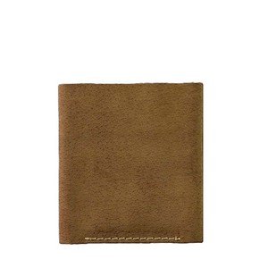 Dark Brown Genuine <b>Leather</b> Men Trifold Wallet Retro Mini Cardholder Cash Slot Vintage Contrast Stitching Pocket <b>Small</b> Male <b>Purse</b> - Product Image 4
