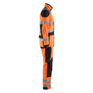 Worker Uniform <b>Work</b> Coverall Men Safety Workwear Industrial Use Fire Protection Level Vapor-Protective Reflective <b>Waterproof</b> GS - Product Image 2