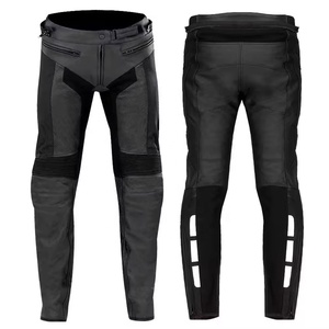 Moto en cuir de vachette pour hommes de meilleure qualité pour l'équitation/nouveau pantalon de Motocross professionnel de course de moto de descente broderie - Product Image 3