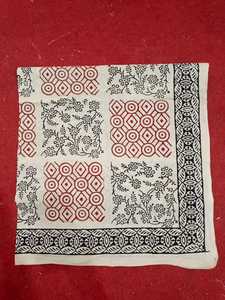 Handcrafted High-Grade Block-Printed Cotton Sarong Summer <b>Beach</b> Cover-Up Dupatta <b>Wrap</b> Soft Breathable Scarf Gift Unisex - Product Image 4