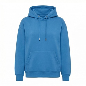 Premium <b>Men</b> Winter Pullover Hoodie Cotton Customizable Front Logo Oversized Sweatshirt High Quality Casual Streetwear - Product Image 1