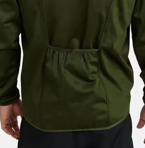 Veste softshell pour homme au design unique, style zippé, tissu 100% polyester, veste softshell pour homme personnalisée, OEM, vente en gros - Product Image 5