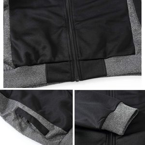 เสื้อฮู้ดดี้ผู้ชายผ้าฝ้าย 100% สวมใส่สบาย & เสื้อสเวตเชิ้ตมีฮู้ด - พร้อมสำหรับฤดูหนาว พิมพ์ลายซิลค์สกรีน ผ้าฟลีซกันลม ใส่ได้ทุกวัน - Product Image 3