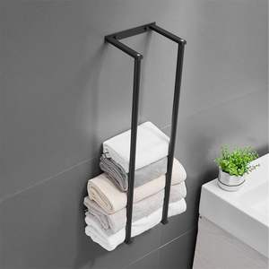 Porte-serviettes antirouille, accessoires de salle de bain haut de gamme, support de salle de bain pour la maison, porte-serviettes de salle de bain pour hôtel - Product Image 1