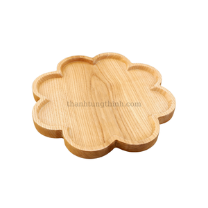 Planche à découper ronde en bambou avec poignée, finition mate, design minimaliste, matériau en bois durable - Product Image 5